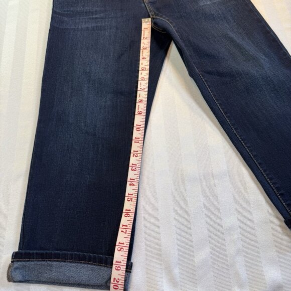INC Skinny Leg Curvy Fit Crop Jeans Size 0 Petite NWT - Picture 8 of 14